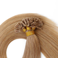 Keratin Bonds Hair Extensions #16 Natural Blonde 25" SALE 50 Grams