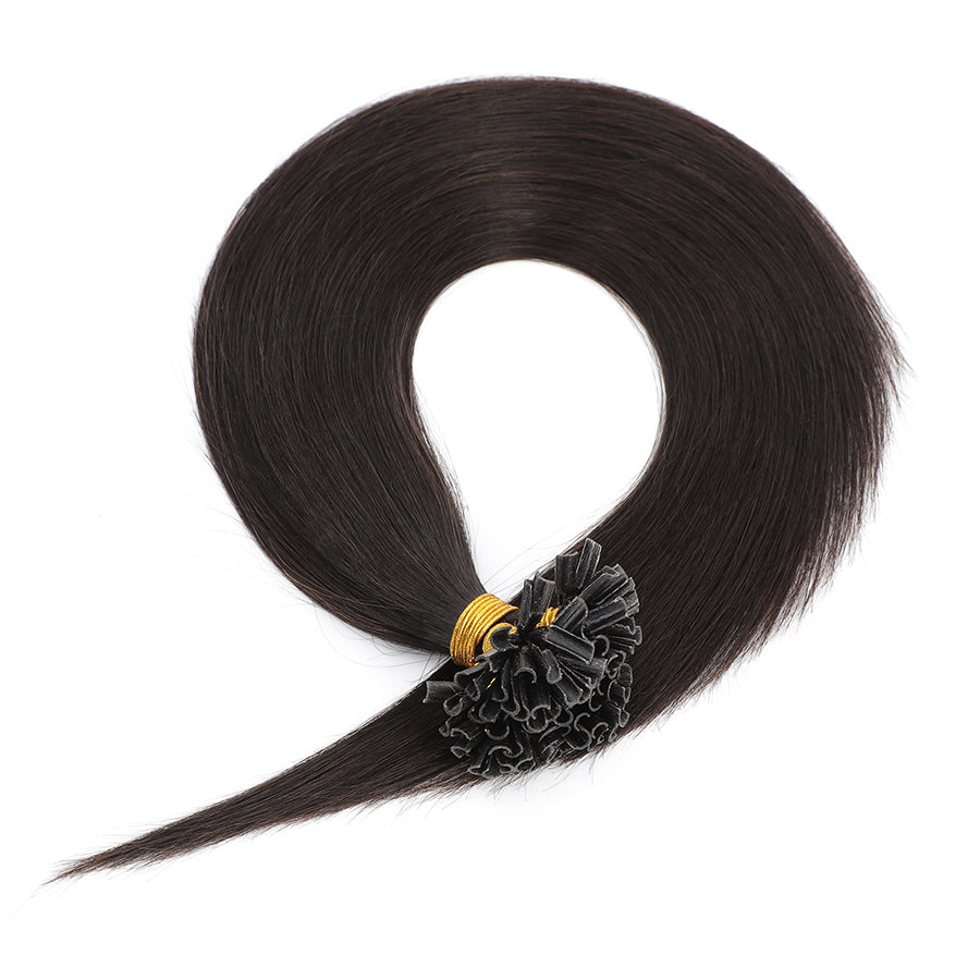 Keratin Bonds U Tip #1b Natural Black SALE 23"
