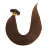 Keratin Bond Hair Extensions 25" #4 Chestnut Brown SALE 50 Grams
