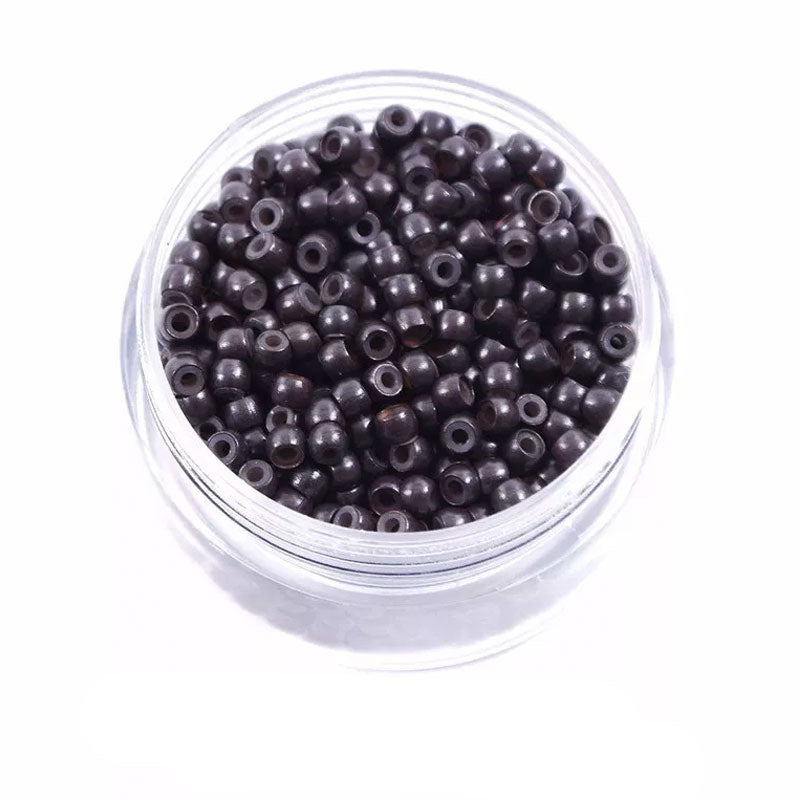 Nano Beads 3mm Silicone Lined for Hair Extensions 1000 Pcs