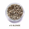 Nano Beads 3mm Silicone Lined for Hair Extensions 200 Pcs