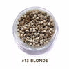 Nano Beads 3mm Silicone Lined for Hair Extensions 1000 Pcs