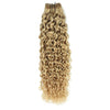 Weft Curly Hair Extensions 21" - #18a Ash Blonde