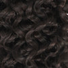 Weft Curly Hair Extensions 21" #1b Natural Black