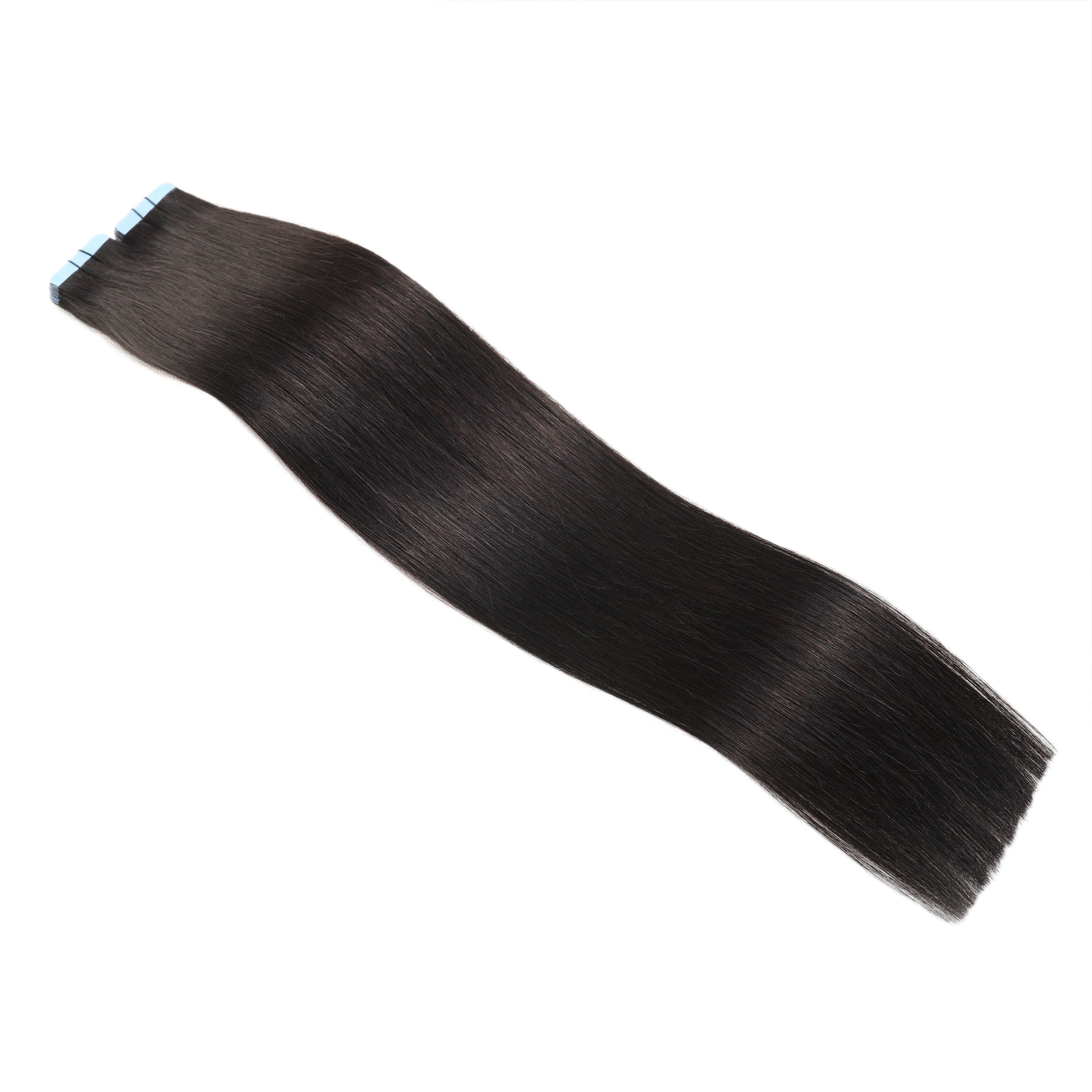 Tape In Hair Extensions #1b Natural Black 17"
