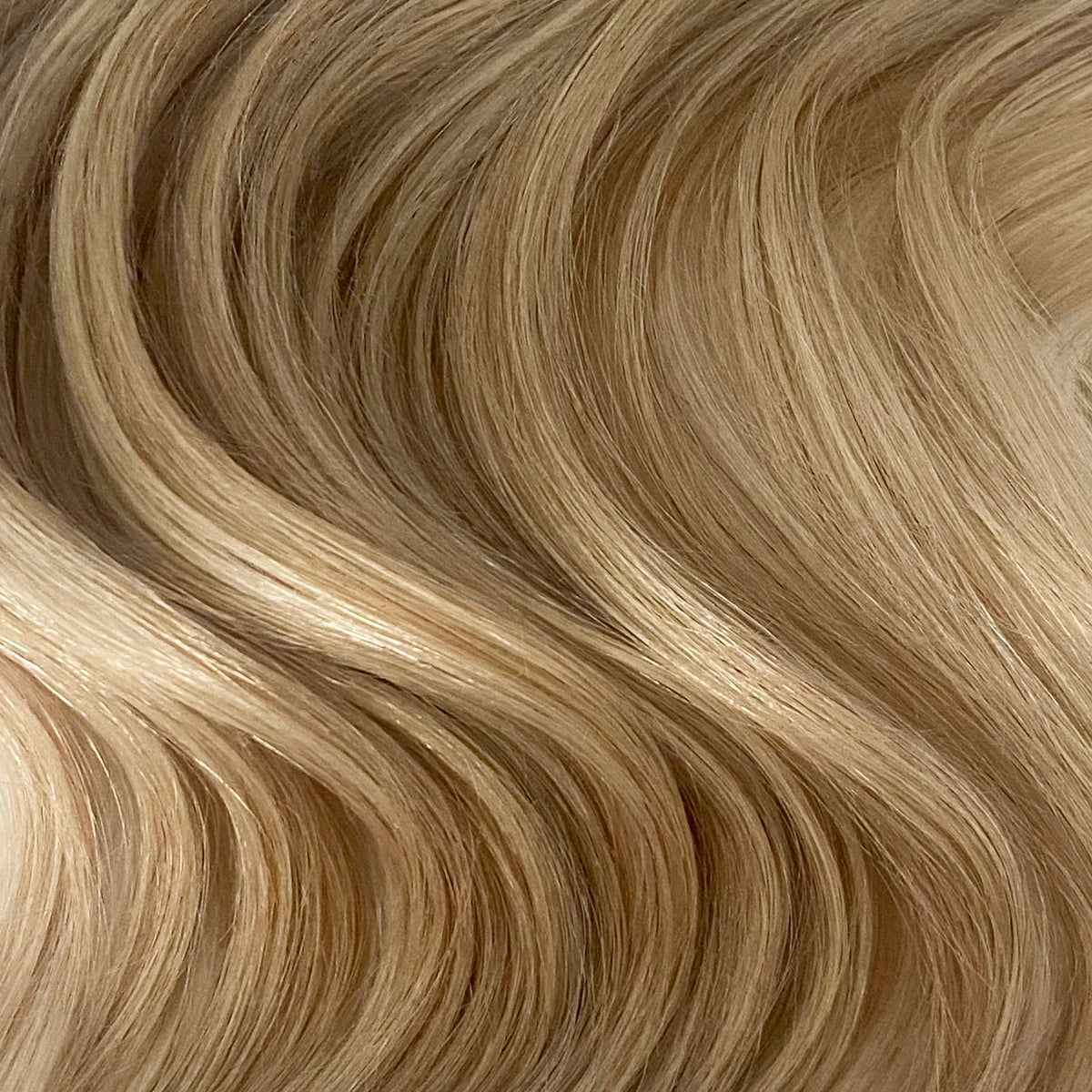 Flat Weft Hair Extensions - #24 Medium Sandy Blonde 22"