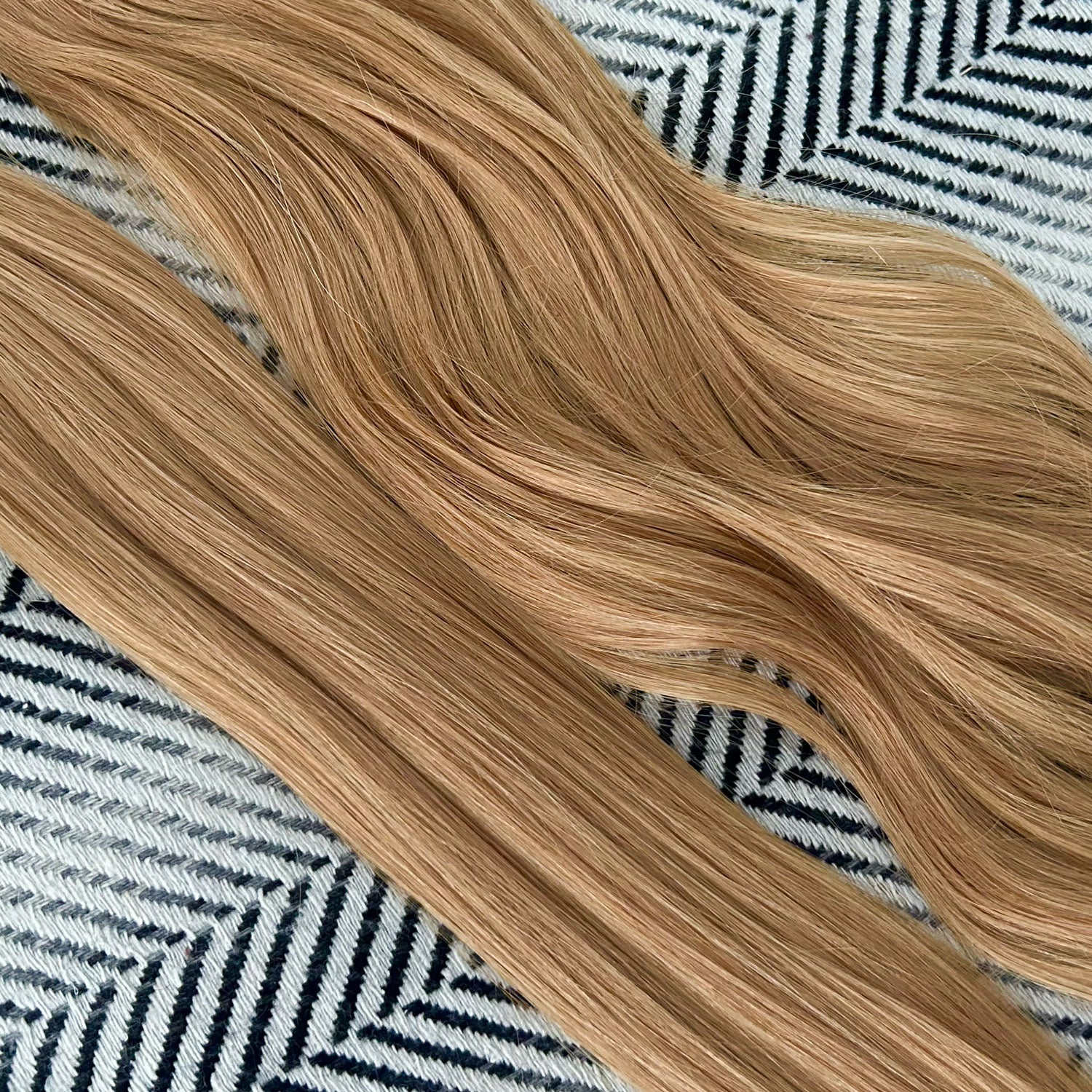 Flat Weft Hair Extensions - #27 Bronzed Blonde 22"