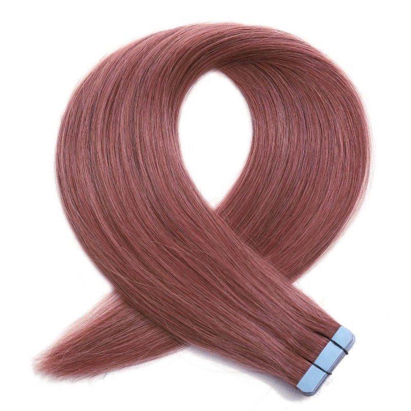 Tape Hair Extensions  21" #33 Natural Red