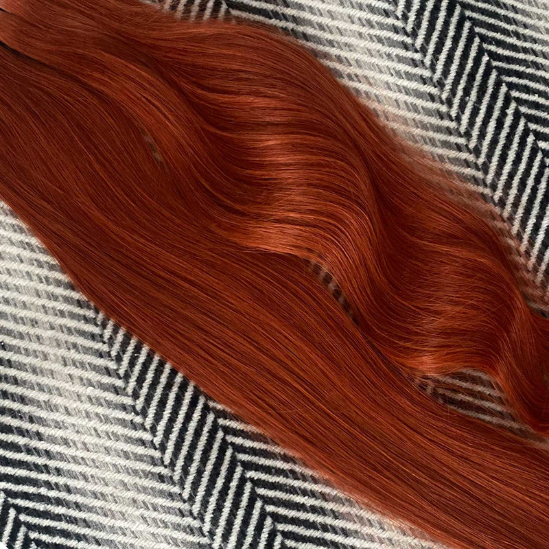 Tape In Hair Extensions 21" #350 Copper