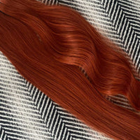 Weft Hair Extensions #350 Copper 17” 60 Grams
