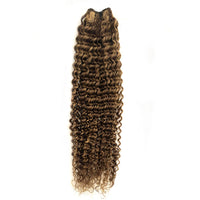 Achieve a voluminous and natural appearance with Kinky Curly Weft Hair extensions. These high-quality extensions blend effortlessly with your natural kinky curls, adding length and volume.