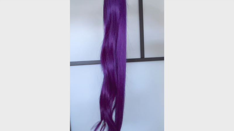 Purple Hair Extensions