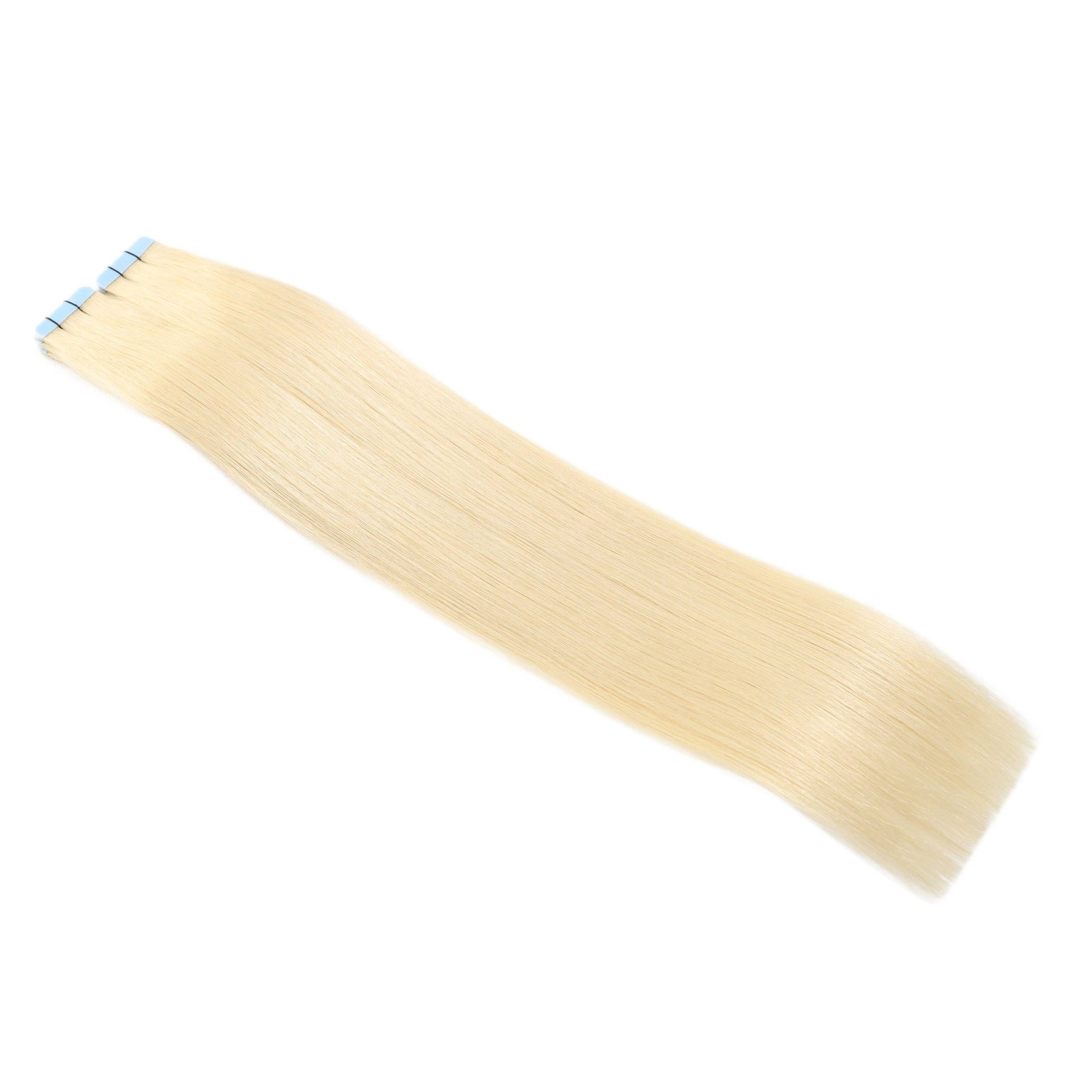Tape Hair Extensions 25" #613 Bleach Blonde