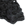 Weft Curly Hair Extensions 21" - #1 Jet Black