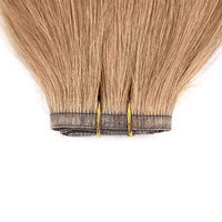 Flat Weft Hair Extensions Australia #12 Dirty Blonde 22"