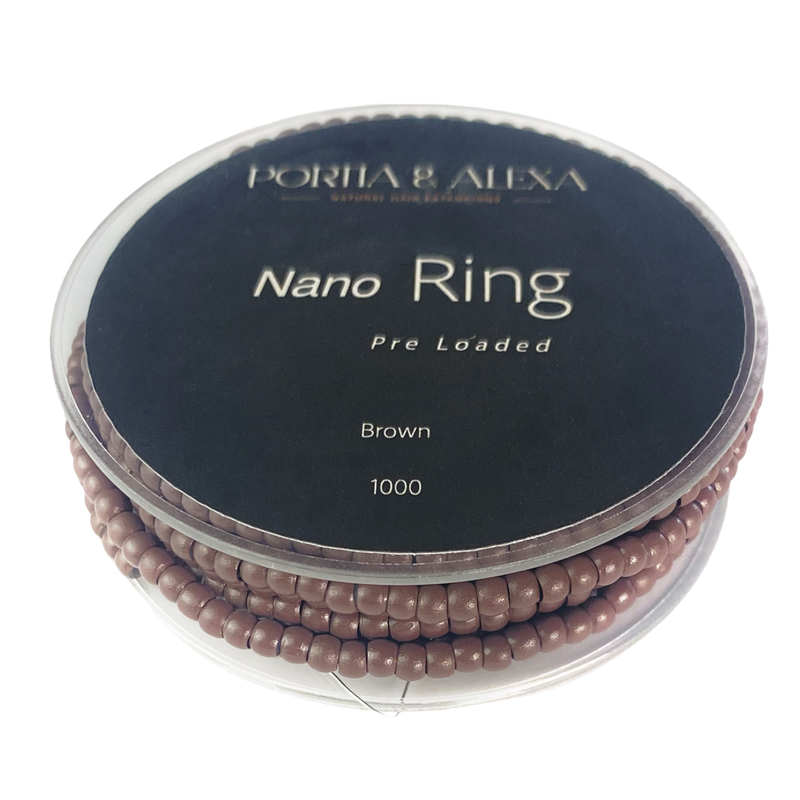 Pre Loaded Nano Rings Beads for Hair Extensions 1000 Pcs