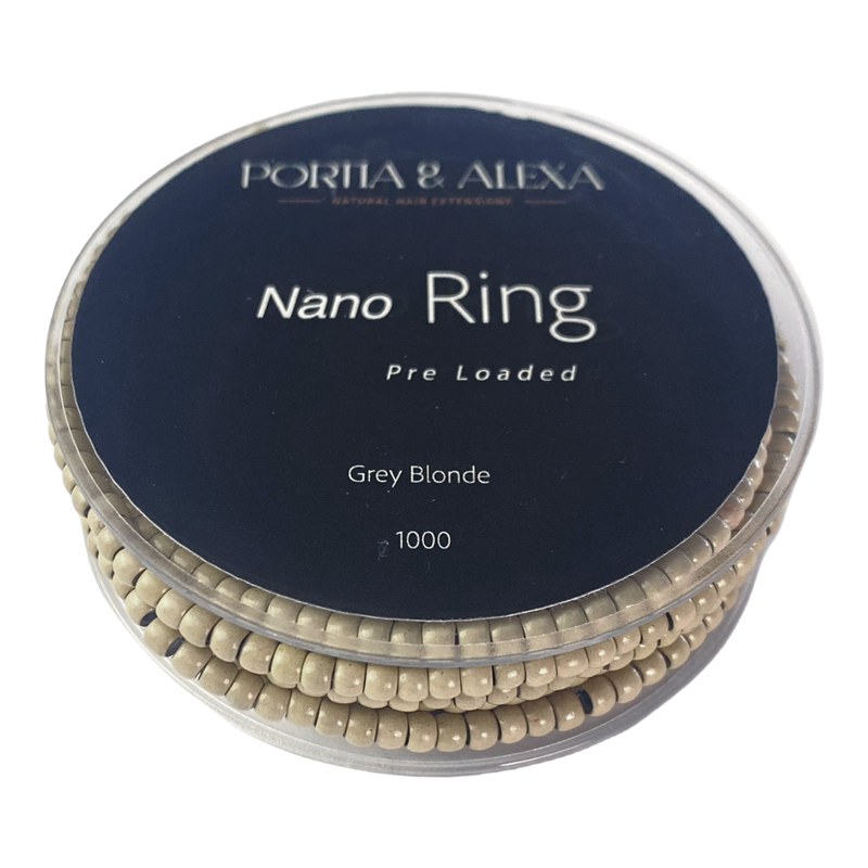 Pre Loaded Nano Rings Beads for Hair Extensions 1000 Pcs