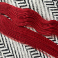 Micro Bead Hair Extensions I Tip #Red