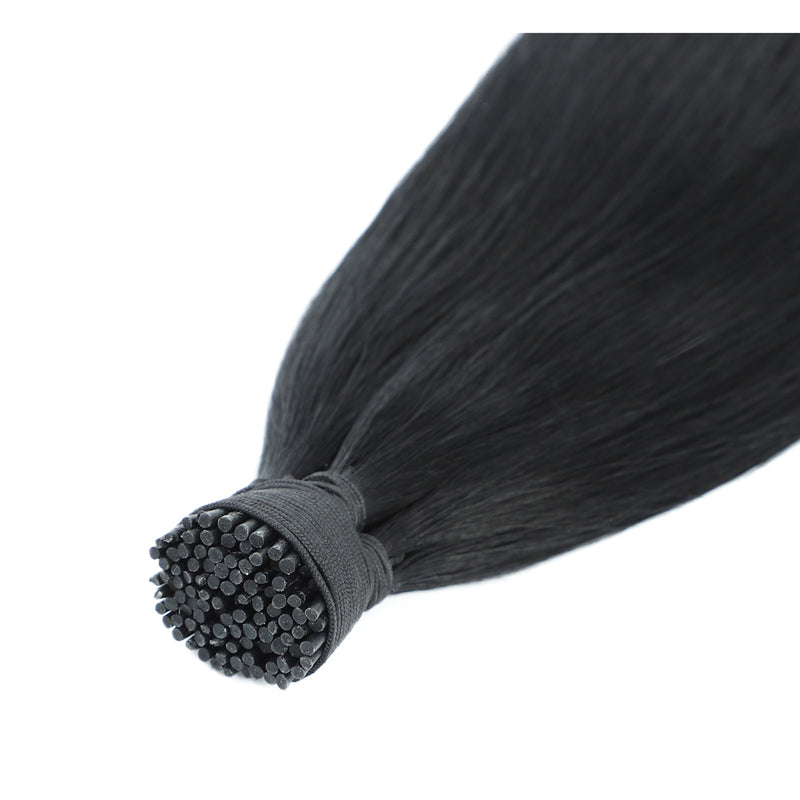 Micro Bead Hair Extensions I Tip #1 Jet Black