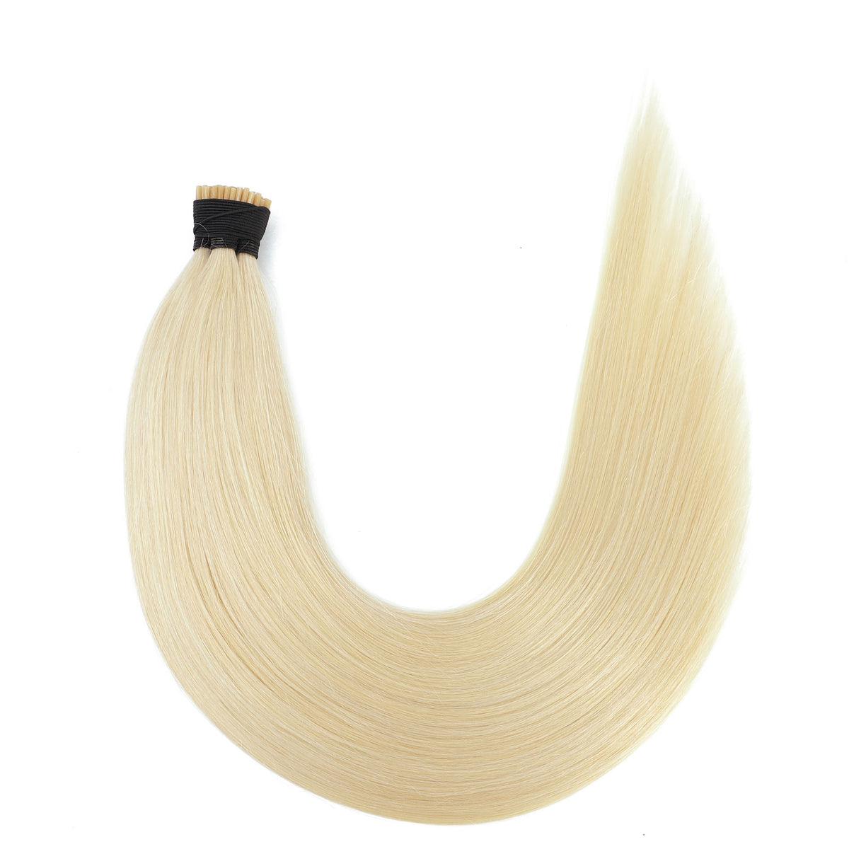 Micro Bead Hair Extensions I Tip #60 Platinum Blonde