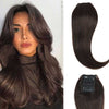 Clip In Volumiser Bangs Layers - Invisible Seamless Topper 1 Pc 12" #4/27 Chestnut Sandy Blonde Mix