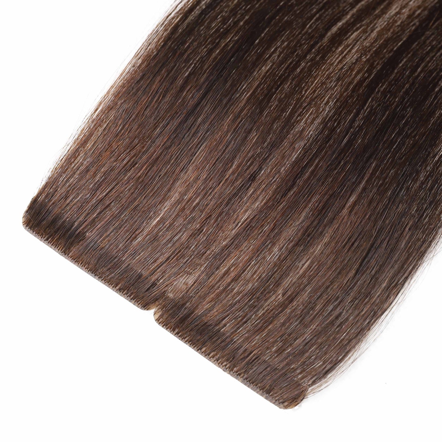 Invisible Tape Hair Extensions #2 Dark Brown Skin Weft