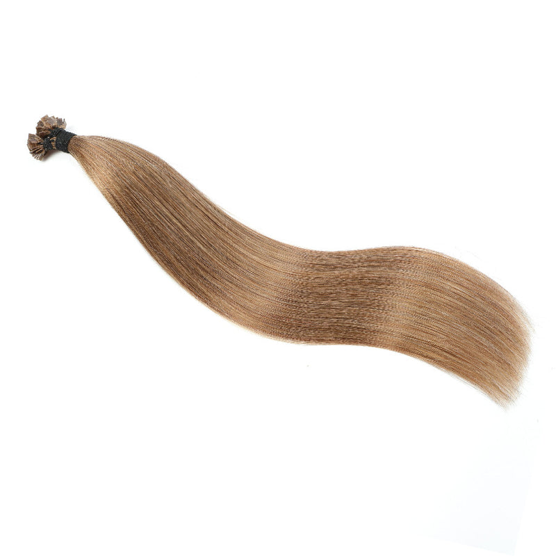 Keratin Bond Hair Extensions Mini Flat Tip #12 Dirty Blonde