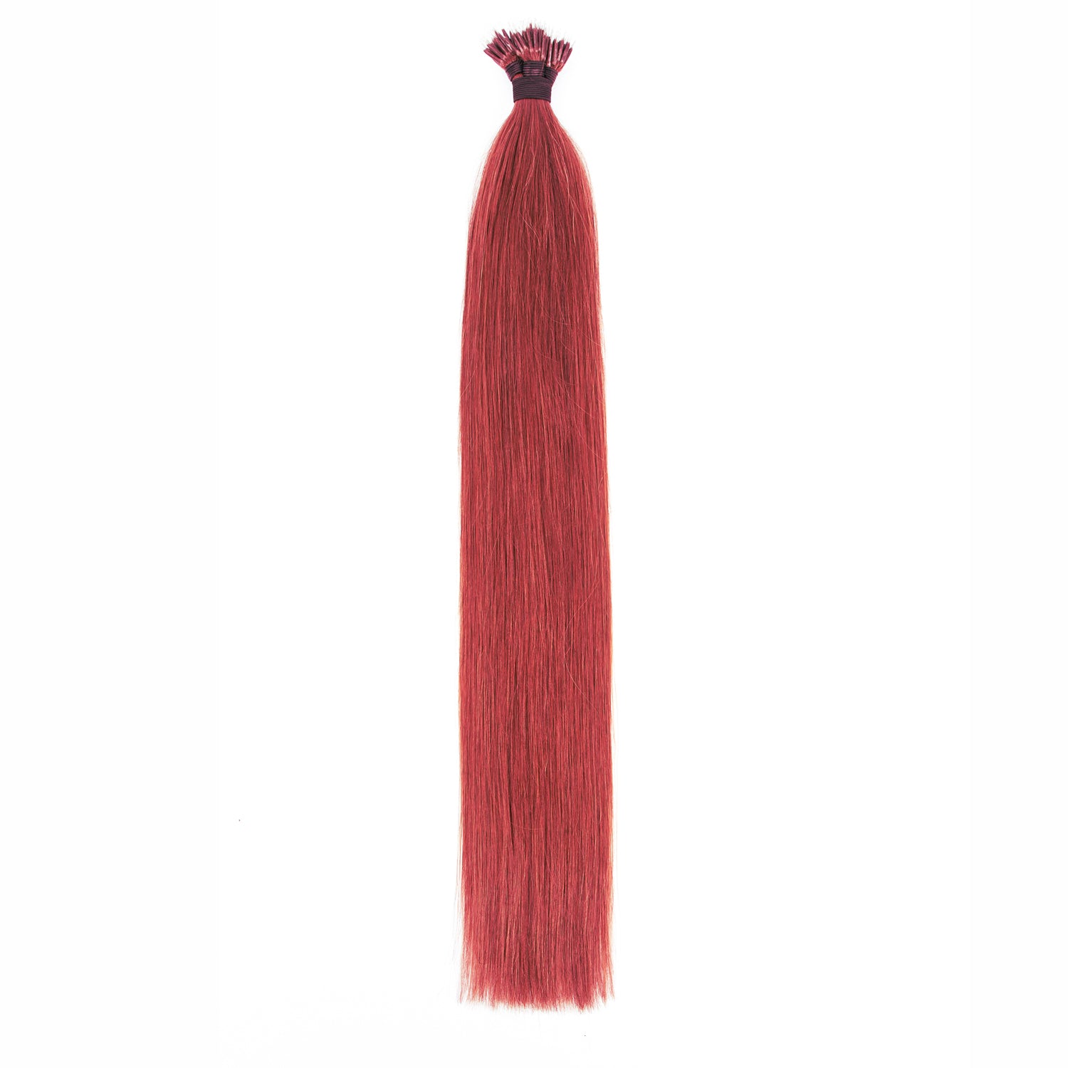 Nano Hair Extensions 21" Red