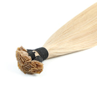 Keratin Bond Hair Extensions Mini Flat Tip #51 Champagne Blonde
