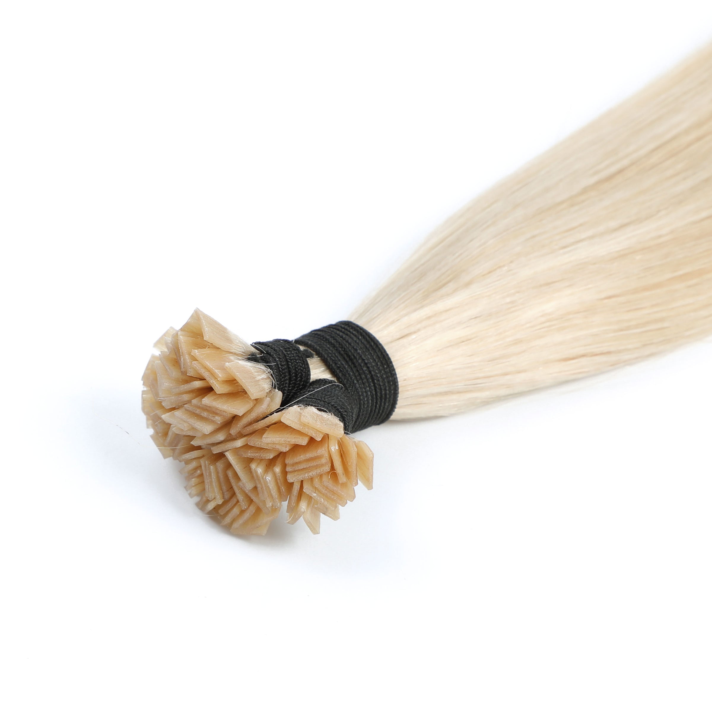 Keratin Bond Hair Extensions Mini Flat  #1001 Pearl Blonde