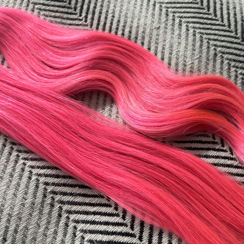 Micro Bead Hair Extensions I Tip #Pink