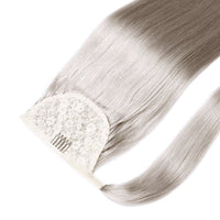 Ponytail Hair Extensions #S1 Silver Grey