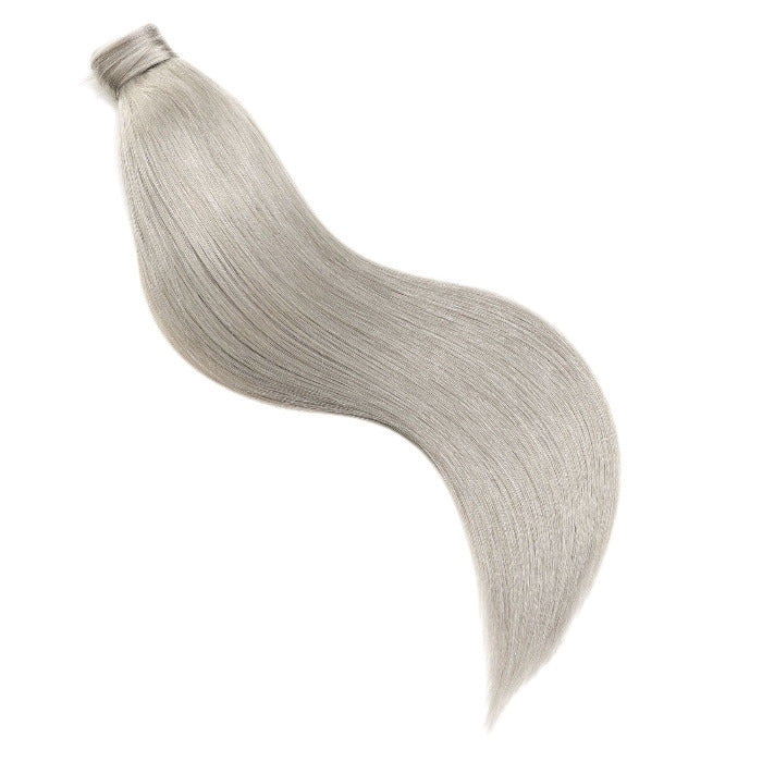 Ponytail Hair Extensions #S1 Silver Grey