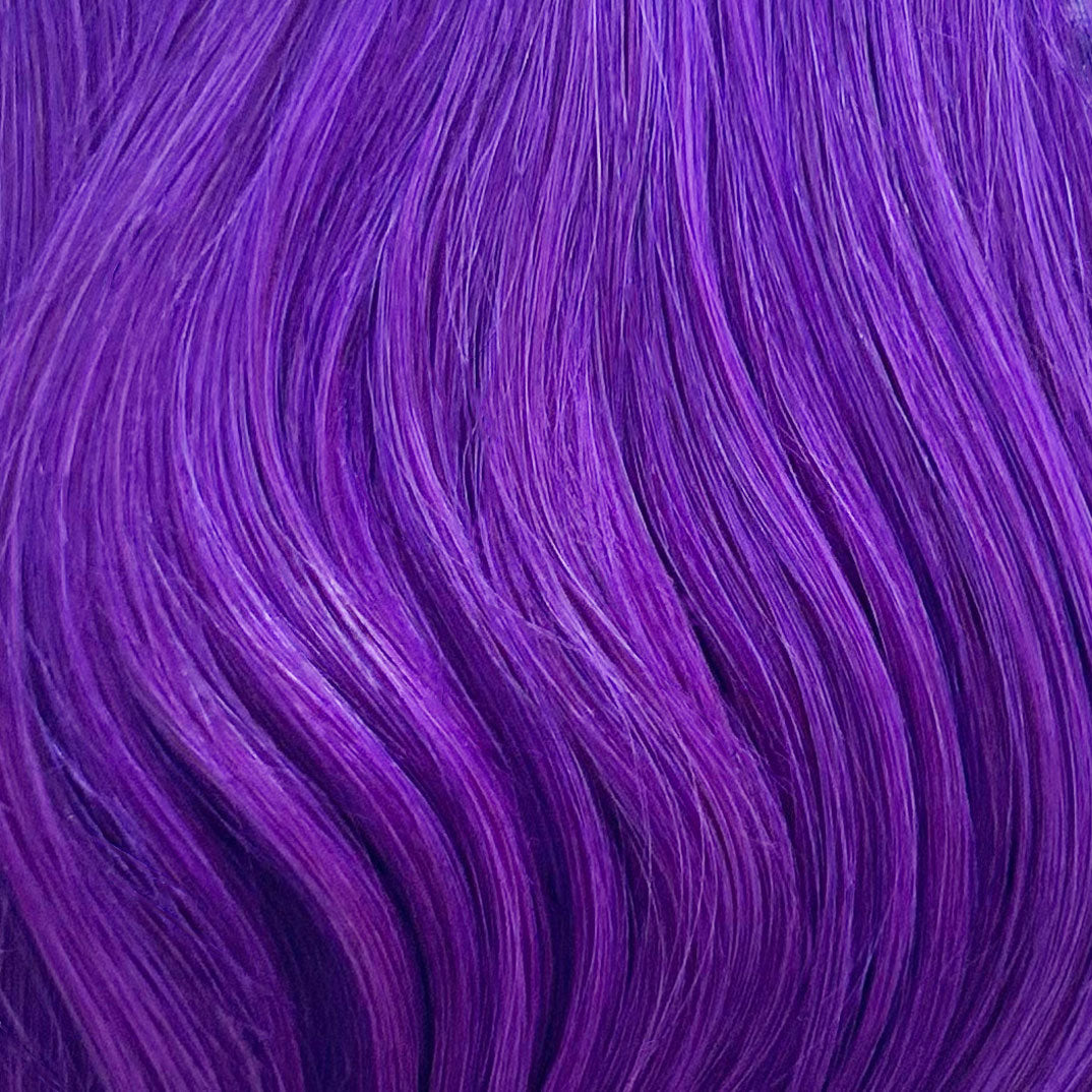 Nano Ring Hair Extensions 21" #Purple