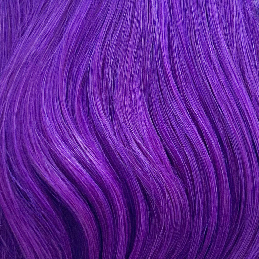 Keratin Bond Hair Extensions Purple