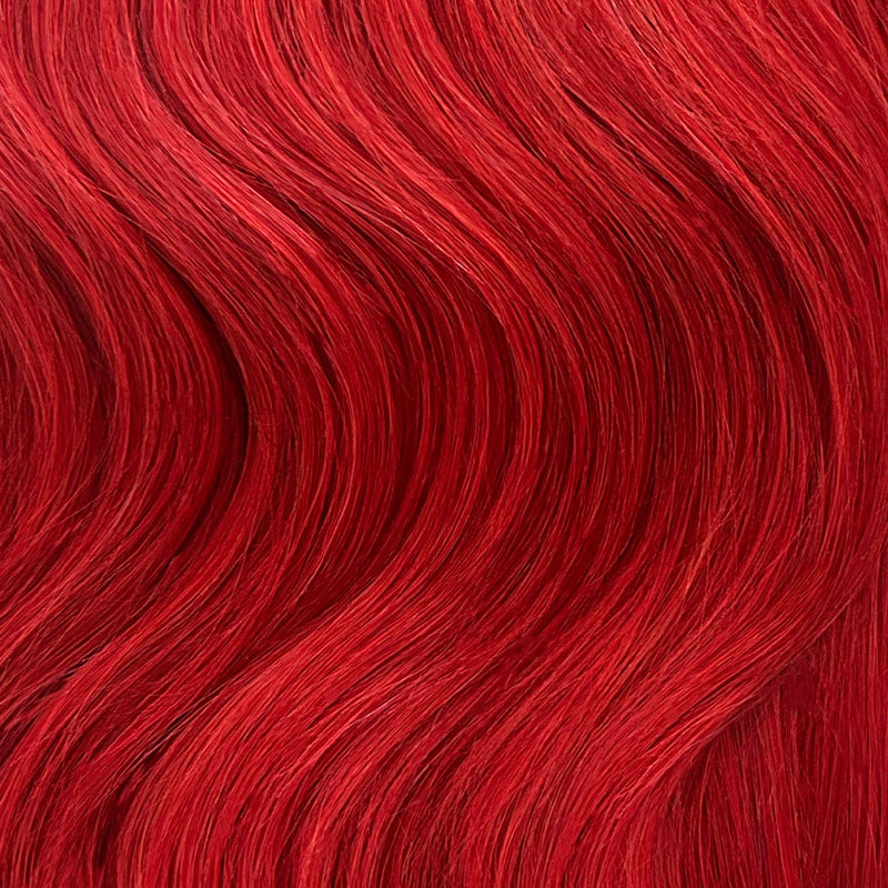 Nano Hair Extensions 21" Red