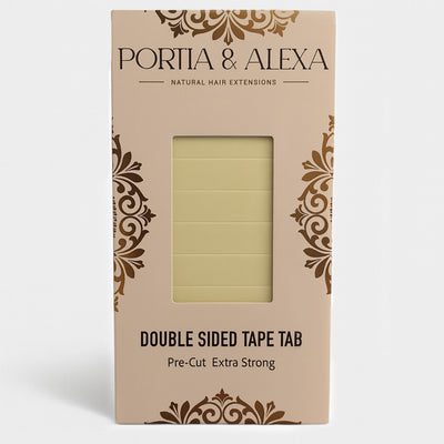 Replacement Tape Double Sided for Hair Extensions 60 Pieces 12 Week Hold Extra Strength