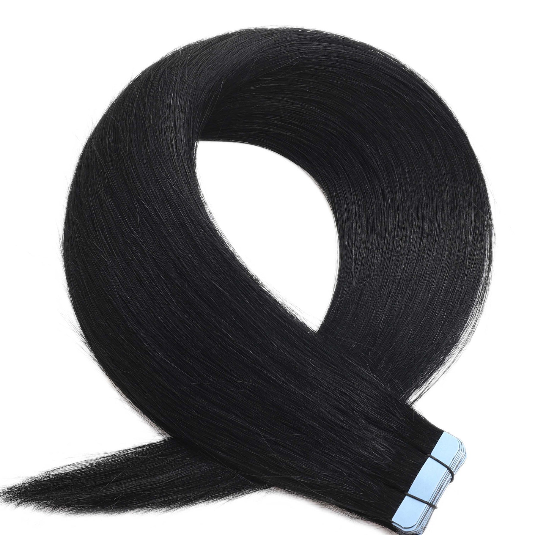 Tape Hair Extensions 23"  #1 Jet Black