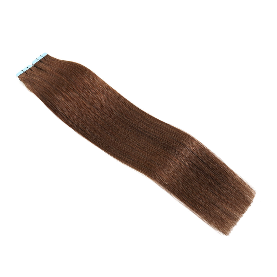 Tape Hair Extensions  21"  #4 Chestnut Brown