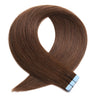 Tape Hair Extensions 23" #4 Chestnut Brown