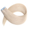 Tape Hair Extensions  21"  #1001 Pearl Blonde