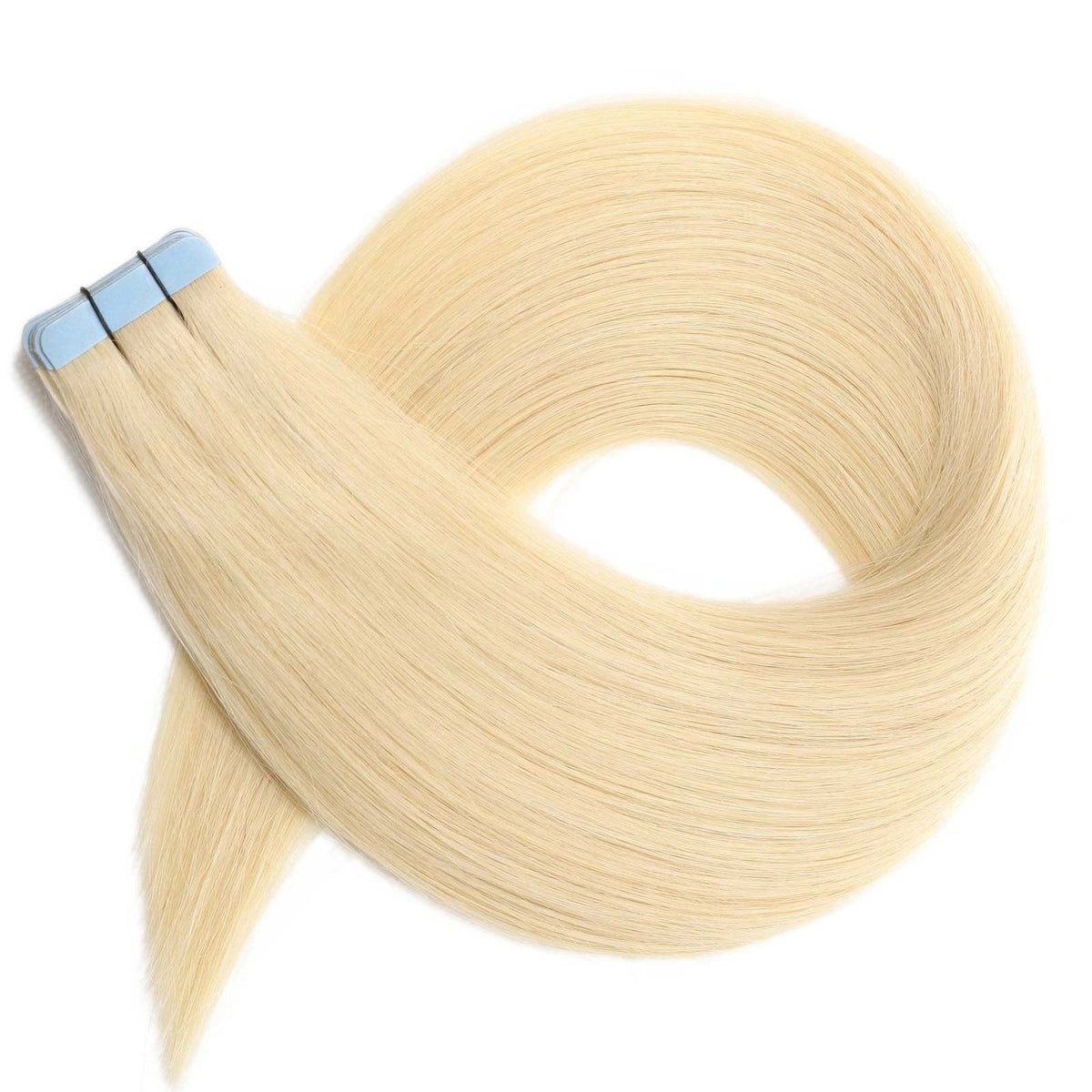 Tape Hair Extensions  21"  #613 Bleach Blonde