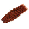 Weft Curly Hair Extensions 21" - #350 Copper