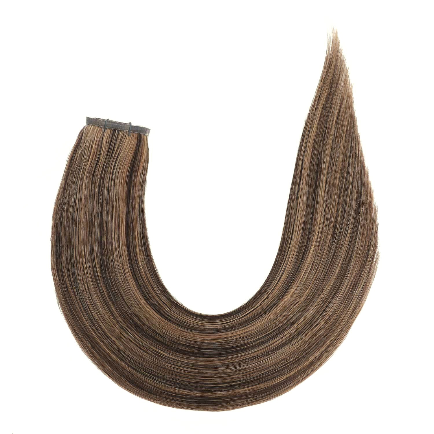Flat Weft Hair Extensions Australia Afterpay #2/12 Dark Brown & Dirty Blonde 22"