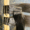 Invisible Tape Hair Extensions #6 Medium Brown Skin Weft