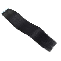 Tape Hair Extensions 25" #1 Jet Black