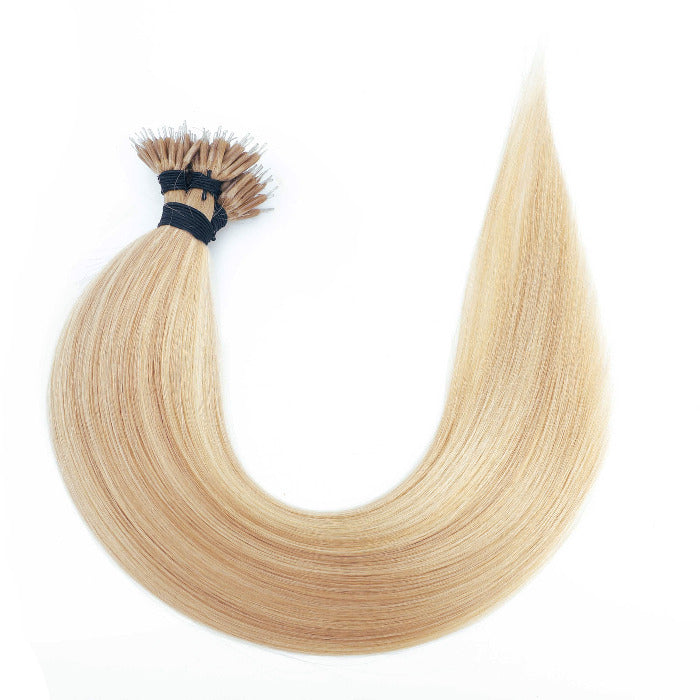Nano Hair Extensions #27/60 Bronzed & Platinum Blonde Mix