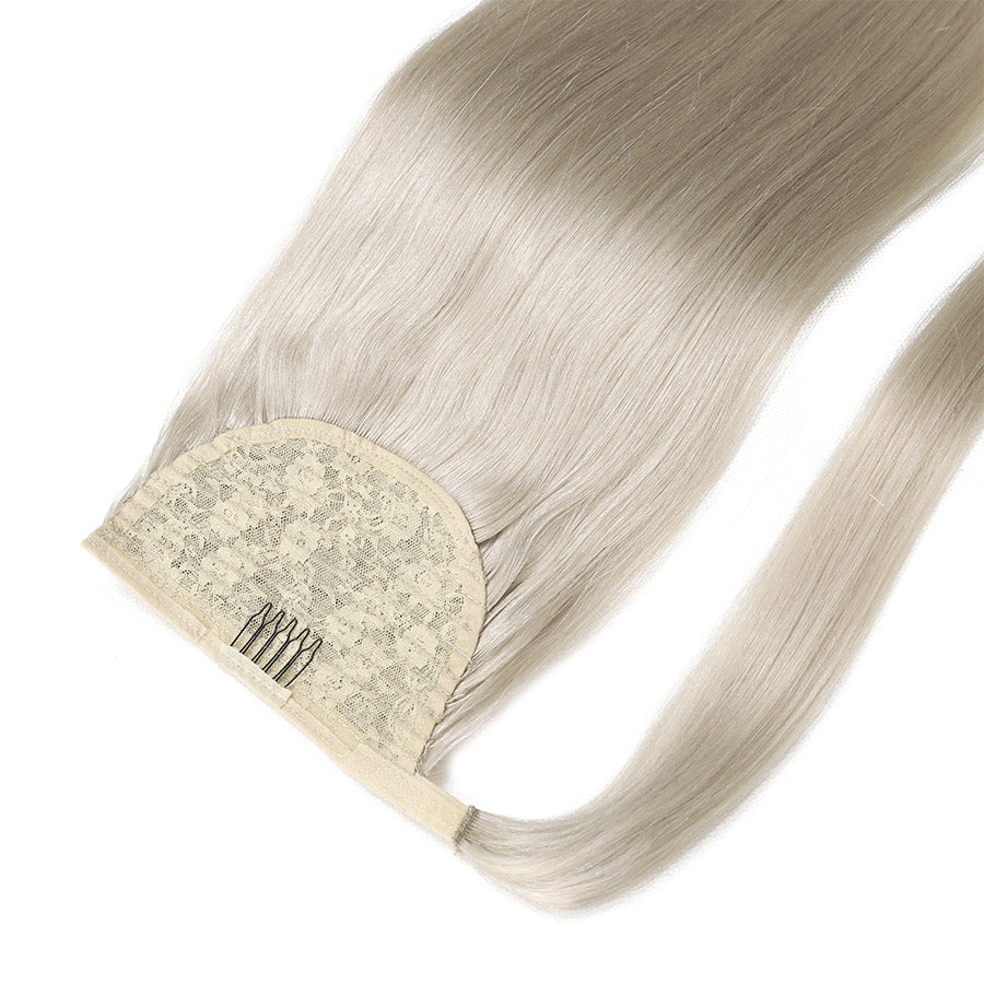 Ponytail Hair Extensions #18a Ash Blonde