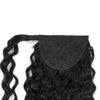 Curly Ponytail Human Hair Extensions #1 Jet Black