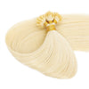 Keratin Bond Hair Extensions #60 Platinum Blonde